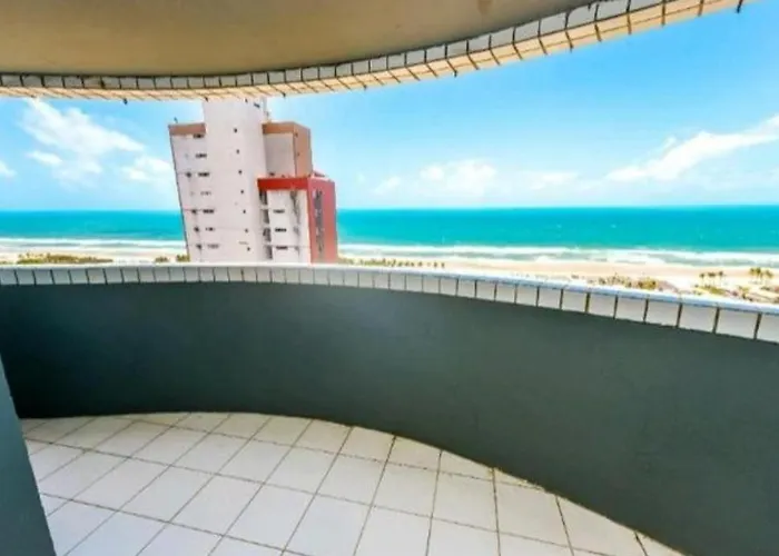Apto Vista Beira Mar - Praia Do Futuro A 100 Mt Da Praia
